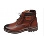 Ghete casual barbati, din piele naturala (imblanite), Maro, GKR39M Ghete casual barbati, din piele naturala (imblanite), Maro, GKR39M